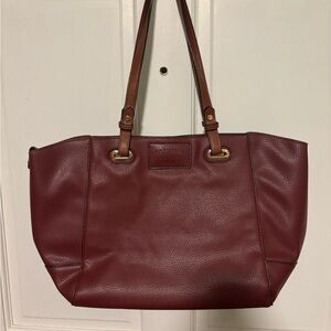 G.H. Bass & Co. Burgundy Leather Tote